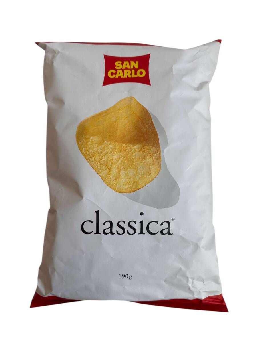SAN CARLO Patatine Classica – Kartoffelchips Klassik 190 g